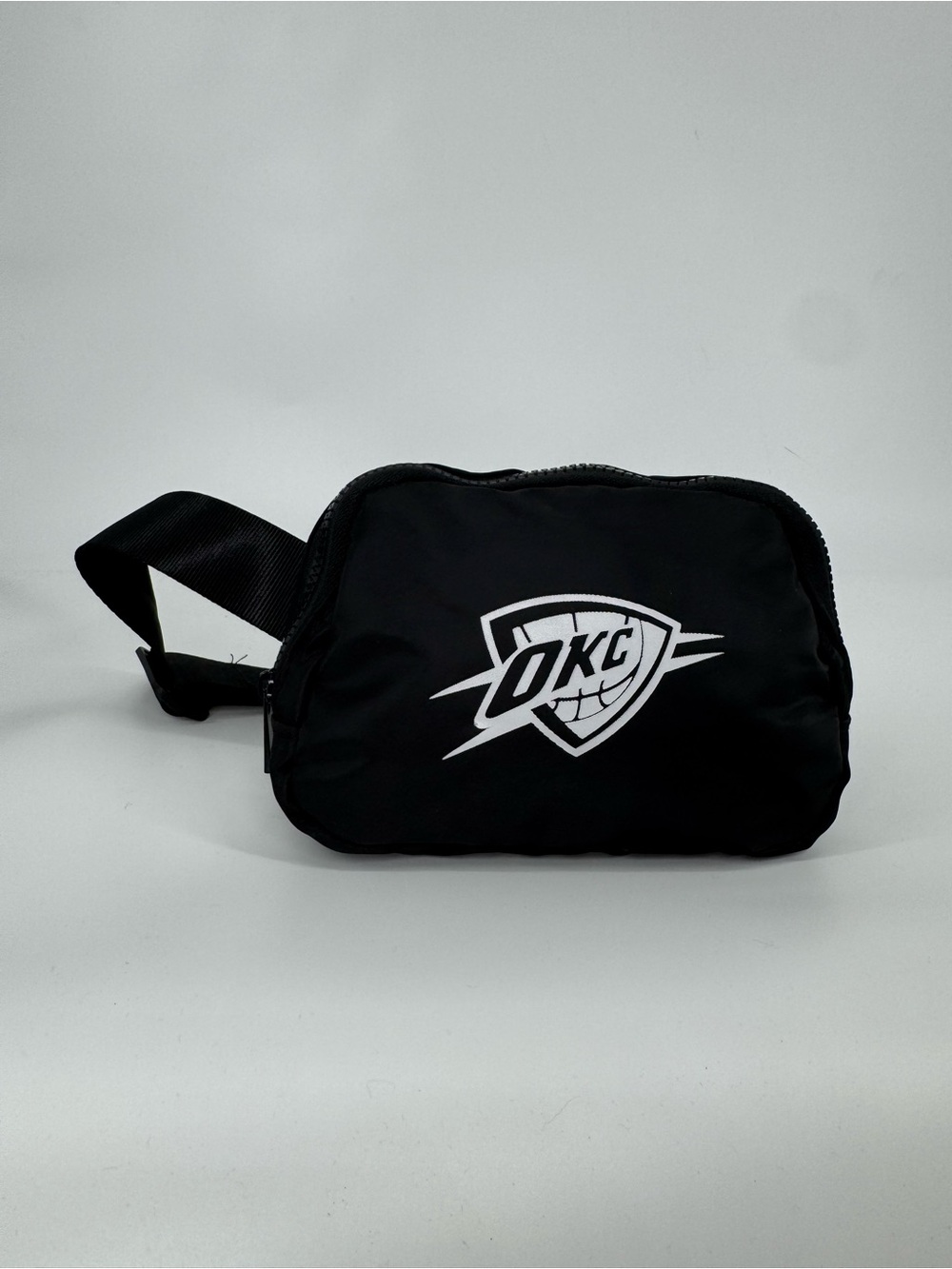Oklahoma City Thunder NBA Basketball Black Cross Body Sling Bag Fanny Pack NWOT